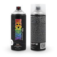 Фото аэрозольная эмаль ral professional decorix, 520 мл, сигнальный белый, ral 9003 матовый 