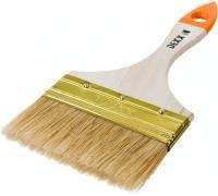 Фото кисть флейцевая dexx "практик" плоская 100мм натур щетина  0100-100_z02